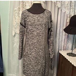 Athleta Cotton Polyester 60/40 Knit Dress Sz L
